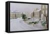 Stockwell under Snow-Sarah Butterfield-Framed Stretched Canvas