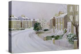 Stockwell under Snow-Sarah Butterfield-Stretched Canvas