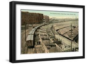 Stockyards, Omaha, Nebraska-null-Framed Art Print