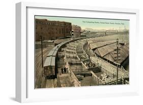 Stockyards, Omaha, Nebraska-null-Framed Art Print