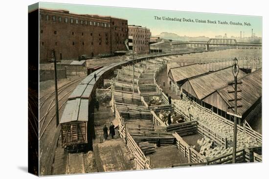 Stockyards, Omaha, Nebraska-null-Stretched Canvas