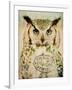 Stoic Owl-Z Studio-Framed Art Print