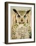 Stoic Owl-Z Studio-Framed Art Print