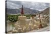 Stok Royal Palace, Stupa near the Palace-Guido Cozzi-Stretched Canvas