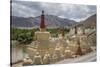 Stok Royal Palace, Stupa near the Palace-Guido Cozzi-Stretched Canvas