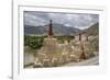 Stok Royal Palace, Stupa near the Palace-Guido Cozzi-Framed Photographic Print