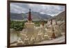 Stok Royal Palace, Stupa near the Palace-Guido Cozzi-Framed Photographic Print