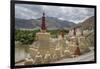 Stok Royal Palace, Stupa near the Palace-Guido Cozzi-Framed Photographic Print