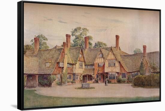 Stoke Barn, Fulmer, Bucks. Gerald Unsworth and Inigo Triggs, Architects, 1914-null-Framed Stretched Canvas