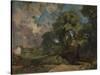 Stoke-by-Nayland, c.1810-11-John Constable-Stretched Canvas