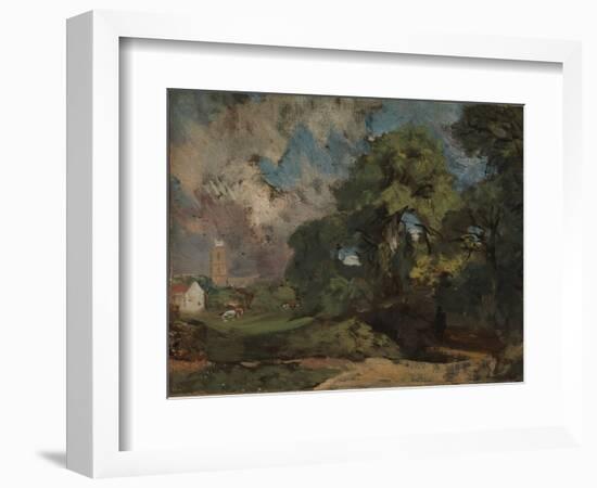 Stoke-by-Nayland, c.1810-11-John Constable-Framed Giclee Print