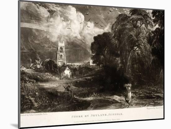 Stoke by Neyland-John Constable-Mounted Giclee Print