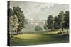 Stoke Park, from Ackermann's "Repository of Arts", Published circa 1826-John Gendall-Stretched Canvas