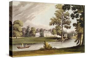 Stoke Place, from Ackermann's 'Repository of Arts', Published C.1826-John Gendall-Stretched Canvas