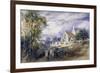 'Stoke Poges Church', Buckinghamshire, 1833-John Constable-Framed Giclee Print