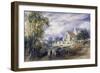 'Stoke Poges Church', Buckinghamshire, 1833-John Constable-Framed Giclee Print