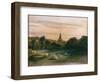 Stoke Poges Church (Oil on Panel) (Recto of 261372)-Thomas Churchyard-Framed Giclee Print