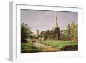 Stoke Poges Church-Jasper Francis Cropsey-Framed Giclee Print