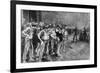 Stokers Wait on the Deck Hoping to Board Lifeboats-null-Framed Premium Giclee Print