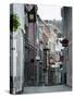 Stokstraat (Stok Street), Maastricht, Limburg, the Netherlands, Europe-Emanuele Ciccomartino-Stretched Canvas