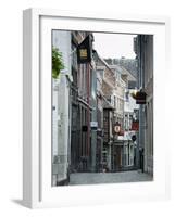 Stokstraat (Stok Street), Maastricht, Limburg, the Netherlands, Europe-Emanuele Ciccomartino-Framed Photographic Print