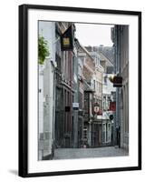 Stokstraat (Stok Street), Maastricht, Limburg, the Netherlands, Europe-Emanuele Ciccomartino-Framed Photographic Print