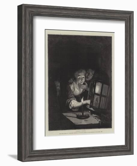 Stolen Kisses-Godfried Schalcken-Framed Giclee Print