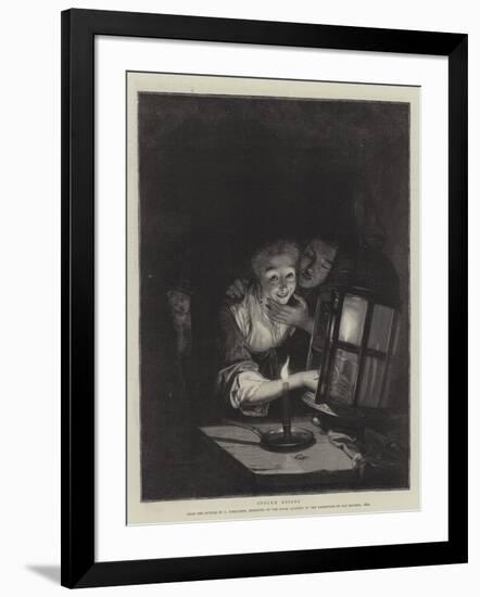 Stolen Kisses-Godfried Schalcken-Framed Giclee Print