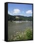 Stolzenfels Castle, Near Koblenz, Rhine Valley, Germany-Hans Peter Merten-Framed Stretched Canvas