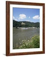 Stolzenfels Castle, Near Koblenz, Rhine Valley, Germany-Hans Peter Merten-Framed Photographic Print