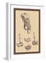 Stomach-Andreas Vesalius-Framed Art Print