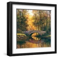 Stome Bridge-TC Chiu-Framed Art Print