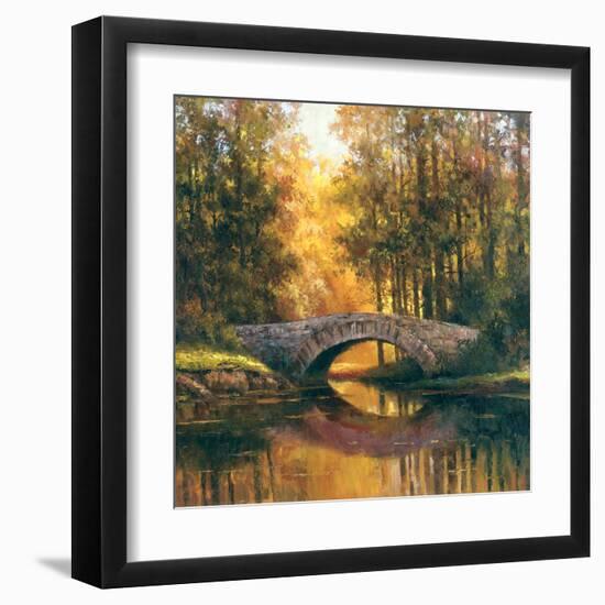 Stome Bridge-TC Chiu-Framed Art Print