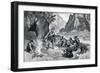 Stone Age Art-G.F. Scott Elliot-Framed Art Print