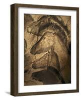 Stone-age Cave Paintings, Chauvet, France-Javier Trueba-Framed Photographic Print