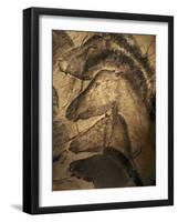 Stone-age Cave Paintings, Chauvet, France-Javier Trueba-Framed Photographic Print