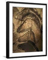 Stone-age Cave Paintings, Chauvet, France-Javier Trueba-Framed Photographic Print