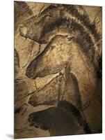 Stone-age Cave Paintings, Chauvet, France-Javier Trueba-Mounted Photographic Print