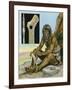 Stone Age Man-Ron Embleton-Framed Giclee Print