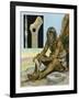 Stone Age Man-Ron Embleton-Framed Giclee Print