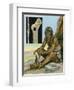 Stone Age Man-Ron Embleton-Framed Giclee Print