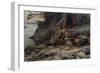 Stone age people-Erik Theodor Werenskiold-Framed Giclee Print