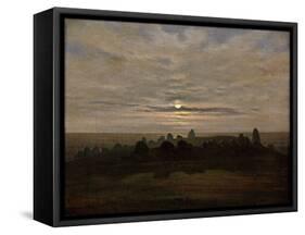 Stone Age Stronghold at Nobbin, Island of Rügen-Carl Gustav Carus-Framed Stretched Canvas