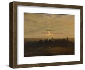 Stone Age Stronghold at Nobbin, Rugen Island, 1819-Carl Gustav Carus-Framed Giclee Print