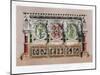 Stone and Marble Reredos, 19th Century-John Burley Waring-Mounted Giclee Print