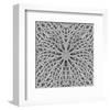 Stone Arabesque in Gray Tones-null-Framed Art Print