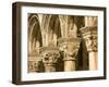 Stone arches and columns at entrance to Rector's Palace, Dubrovnik, Dalmatia, Croatia-Merrill Images-Framed Photographic Print