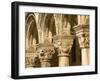 Stone arches and columns at entrance to Rector's Palace, Dubrovnik, Dalmatia, Croatia-Merrill Images-Framed Photographic Print