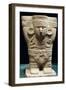 Stone Atlas Originating from the Temple of Warriors of Chichen Itza-null-Framed Giclee Print