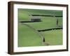 Stone Barn and Dry Stone Walls, Gunnerside, Swaledale, Yorkshire, England, United Kingdom-Jean Brooks-Framed Photographic Print